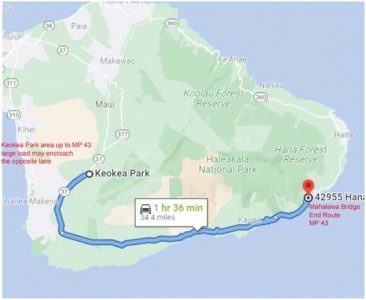 Transport of bridge parts to disrupt traffic